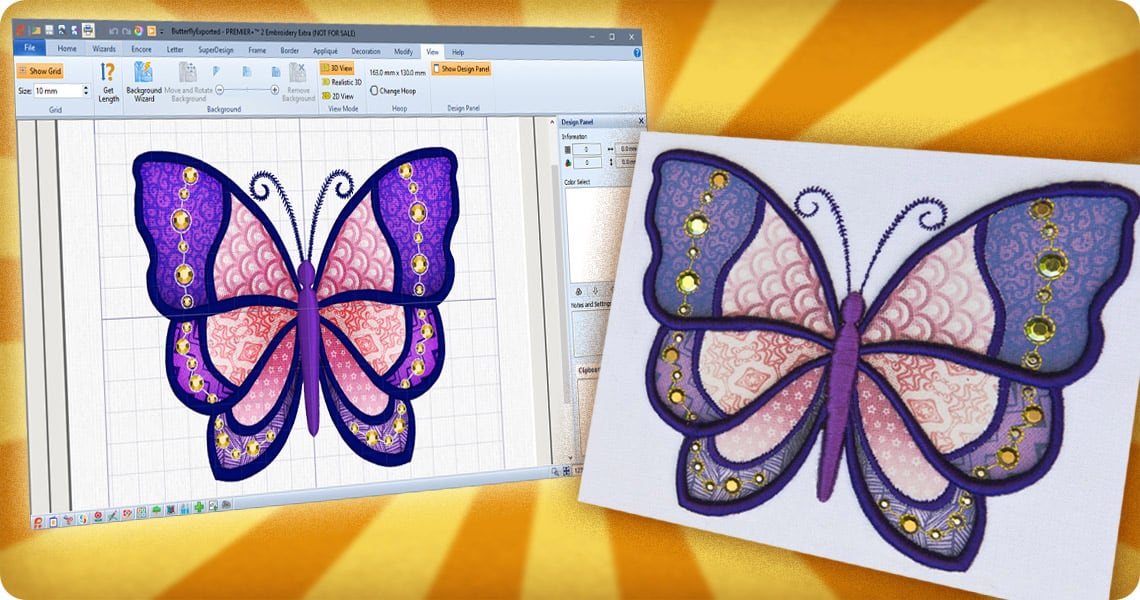 Premier Plus 2 Embroidery Software